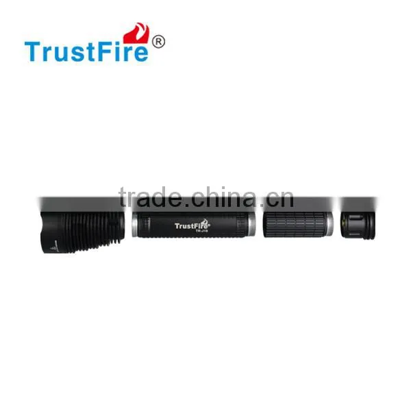 Trustfire J18 Led Flashlight 7' Led Torch Light 8000 Lumens LED Tactical Light Source Power Style Flashlight With Holster photo-5