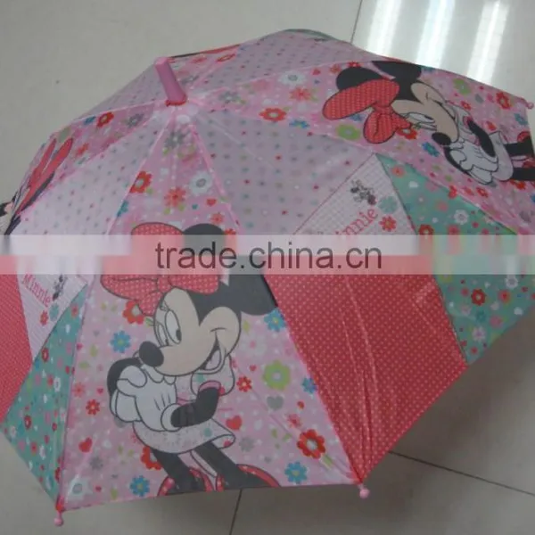 19inch Many New Heat Transfer Cartoon Character School Girl Umbrella photo-5