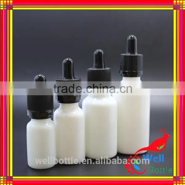 Child Proof Glass Dropper Bottle for E-cig Liquid Bottles for Glass Dropper Bottle White photo-5