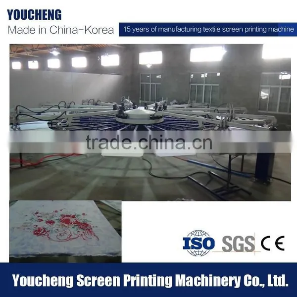 Korea Tech Automatic Serigtafia Carousel t Shirt Screen Printing Machines Prices photo-3