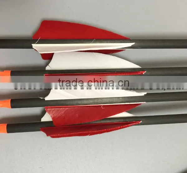 2016 Hunting Carbon Arrow Shaft, Carbon Fiber Arrow, Arrow Vanes