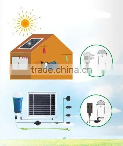 3W Portable LED Solar Lantern With USB for Charging photo-3