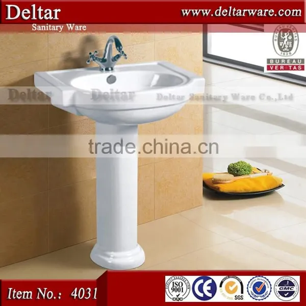 Chaozhou Toilet Factory Direct Ceramic Pedestal Wash Basin photo-5