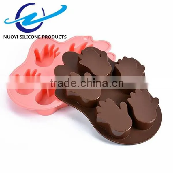 DIY Baby Hand Cake Mold Silicone photo-3