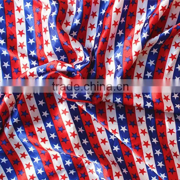 Wholesale Satin Print Fabric, Floral Fabric From China Supplier in Stock photo-3