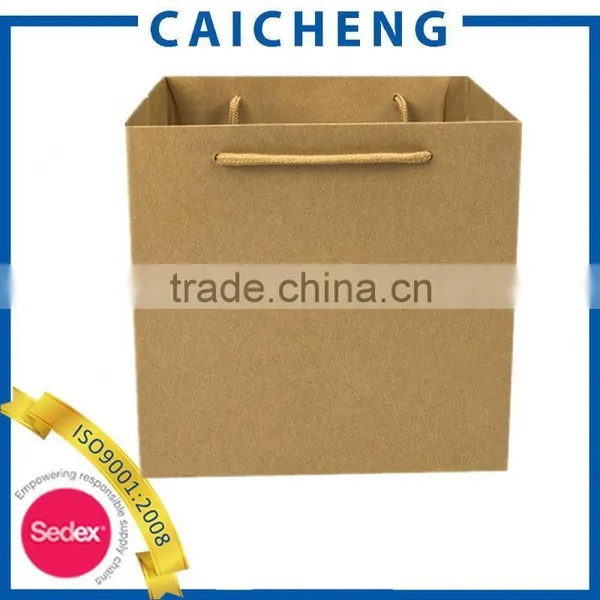Brown Paper Bag Kraft Brown Paper Bag for Cament photo-5