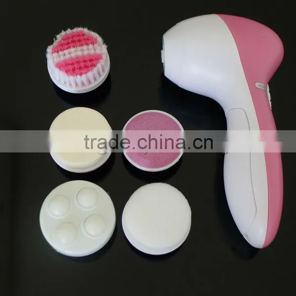 Vacuum-cleaner Brush Electric Facial Massage 5 In 1 Beauty Facial Cleaner