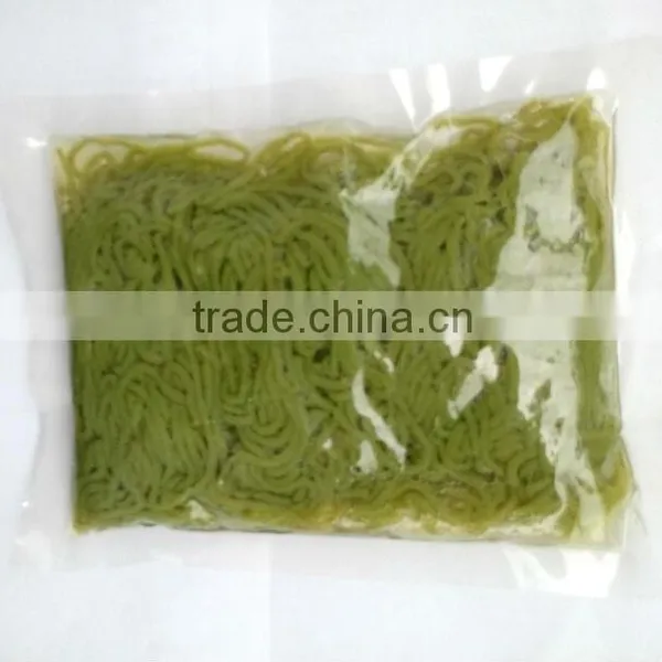 Organic Health Food Konjac Spinach Spaghetti With Gluten Free,fat Free, Sugar Free