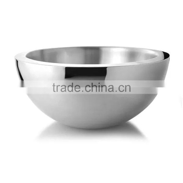 Designer Double Wall Stainless Steel Bowl Insulated photo-2