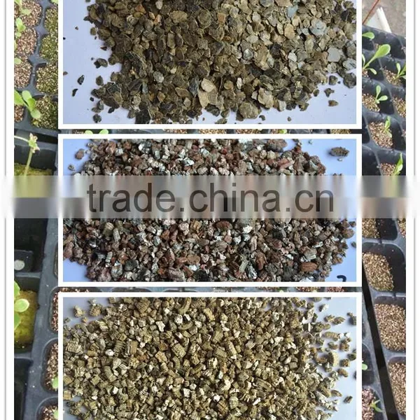 Hot Sale Exfoliated Black Vermiculite for Industry/Construction/Agriculture