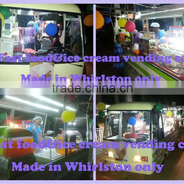 China Professional Catering Trailers/car Trailer, Electric Van for Snack Selling