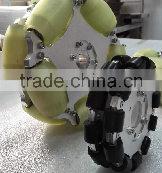 203mm Heavy Duty Industrial Omni Directional Wheel With Pu Roller (professional Custom,payload:80KG/pcs ) photo-2