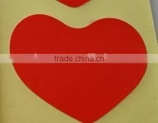 Valentines Heart Shape Sticker photo-2