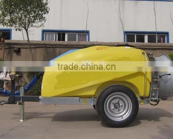 High Efficient Orchard Fruit Garden Vineyard Trailer Boom Tank Air Blast Sprayer 1500L With Italy Diaphragm Pump photo-3