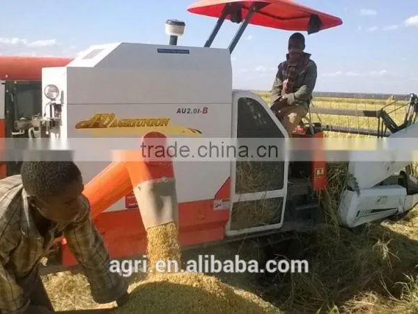 AGRIUNION Mini Combine Price of Rice Harvester photo-2