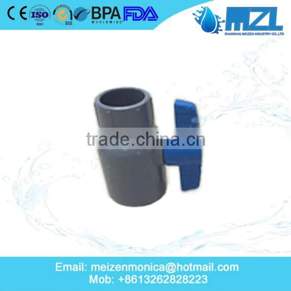 2015 The Hottest Plastic CPVC Ball Valve 100% Factory Production photo-6