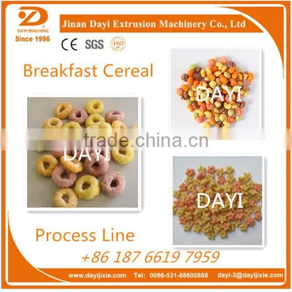 New Design Breakfast Cereal Processing Line Food Extrusion Machinery Packing Machine--Jinan DaYi Extrusion Machinery photo-3