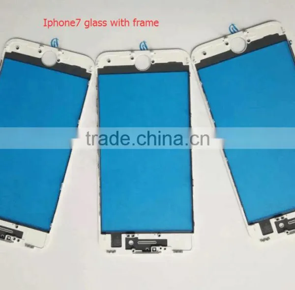 New Full Original Replacement for IPhone 7 Front Glass Lens With Lcd Frame