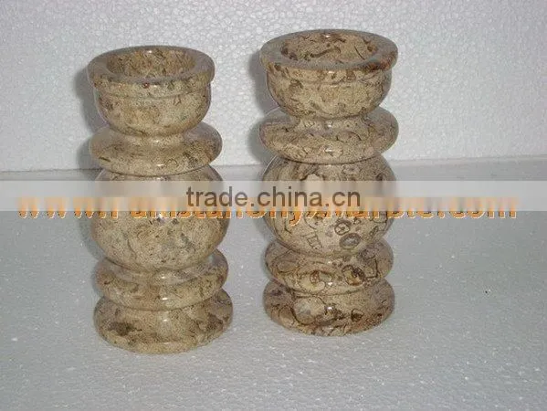 UNIQUE MARBLE CANDLE HOLDERS STANDS photo-6