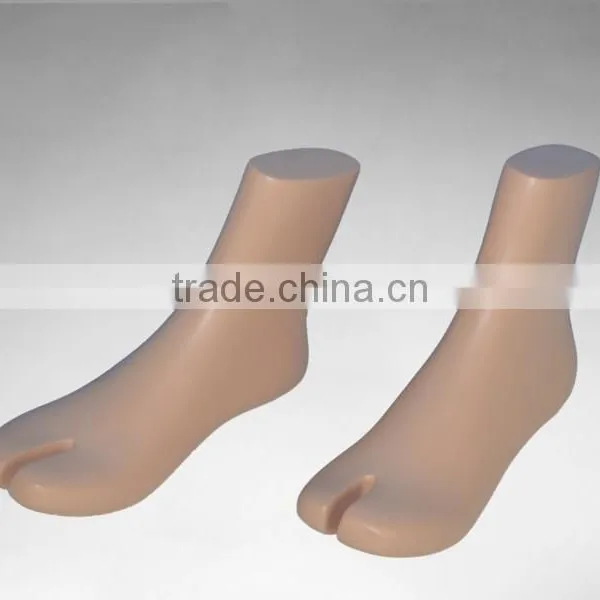 Skin Color Female Mannequin Silicone Girl Feet for Sock Display Mannequin photo-3