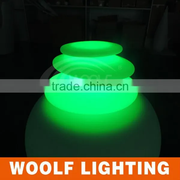 Lovely Three Layers Stone Looking Color Decorative LED Garden Light photo-4