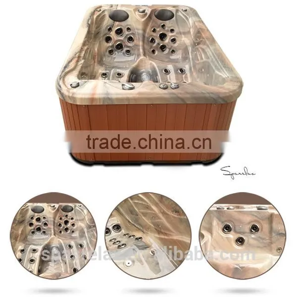 Cheap Mini Portable Indoor Swimming Acrylic Whirlpool Massage Bathtub Spa photo-2
