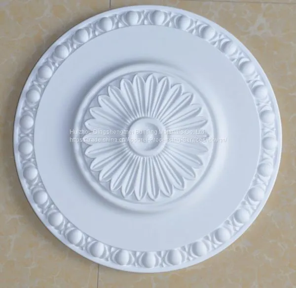Egg Type Polyurethane Ceiling Rose photo-3