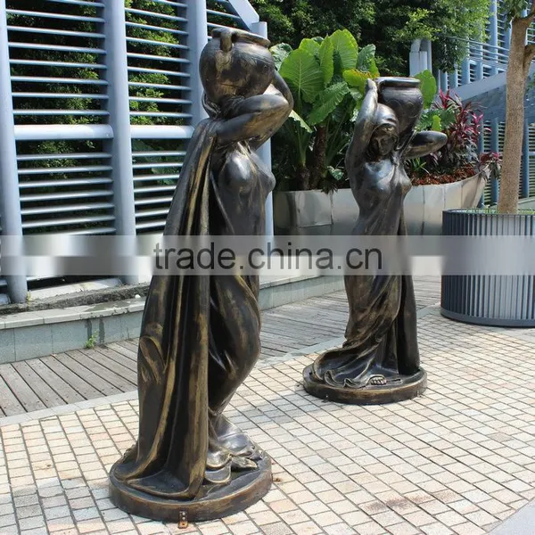 Landscape Bronze Lady Sculpture photo-5