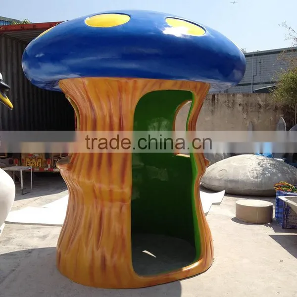 FRP Giant Mushroom Statue Sculpture photo-5