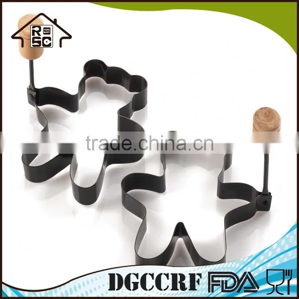 Welcome OEM Fried Egg Mold Set of 2, Metal Egg Molds Cheep, Cute Egg Molds for Cooking photo-2