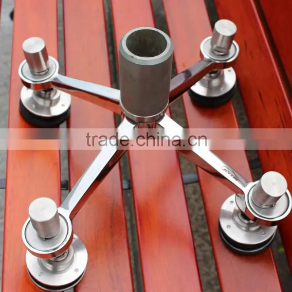 China Stainless Steel Glass Spider Fittings Curtains Accessories
