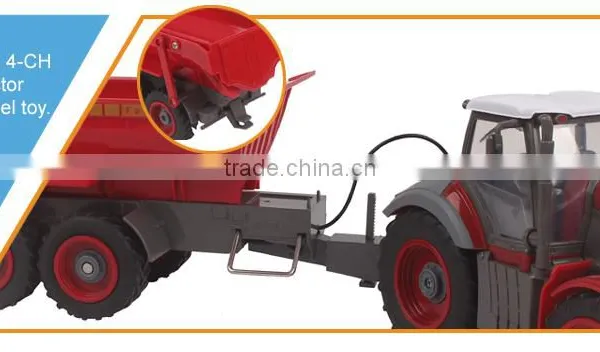Newest Products!1:28 4 Channels R/C Farm Tractor RC Toys, RC Car photo-4
