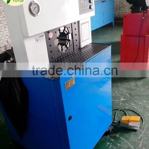 1/8" 2" FY81B Ultra-thin Hydraulic Hose Swaging Machine photo-4