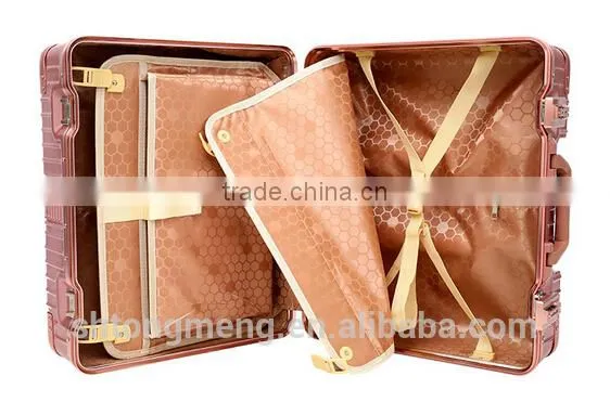 Cabin Size Carry-on Aluminium Frame Cabin Size Fashion Promotional Wholesale Luggage photo-6
