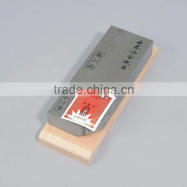Natural Sharping Stone Natural Whetstone With Wooden Base photo-2