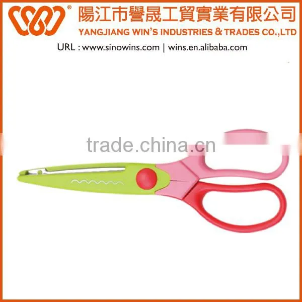 B6004 Inexpensive Children Zig Zag Craft Scissors photo-4