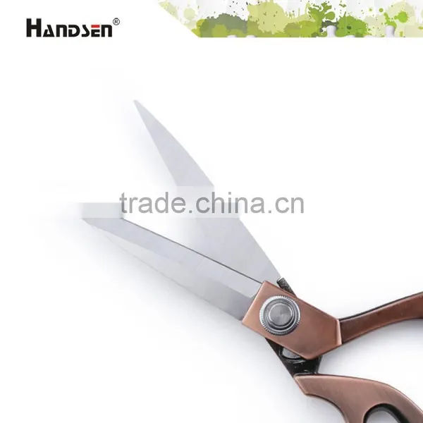 Popular 9-1/2" Tailor Scissors Cloth Cutting Brass Scissors photo-3