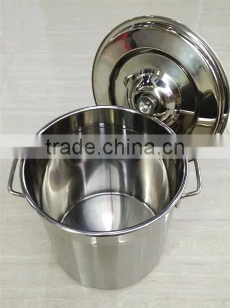 Logo Laser Large Capacity Stainess Steel 304 Food/soup Stock Pots photo-4