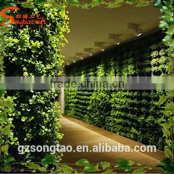 Artificial Green Grass Wall for Landscaping Entertainment Adornment Indoor Outdoor Flooring photo-3