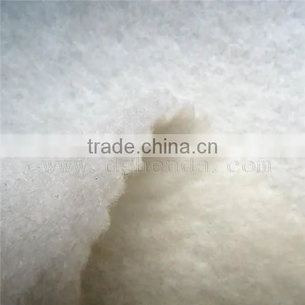 White 4mm PET Needle Punch Non-woven Fabric for Shoes,mattress photo-2
