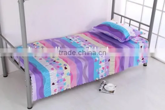 School Students Factory Dormitory Bed Linen/ Bed Sheets photo-3