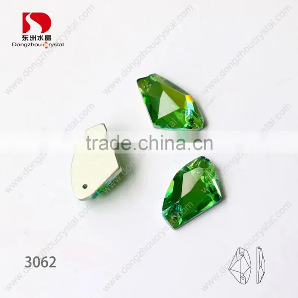 Beautiful Sew on Irregular k5 Crystals Stones photo-3