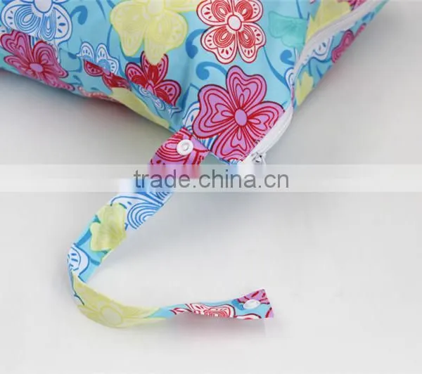 100% Polyester Waterproof High Quality Wet Bag /diaper Bag photo-4