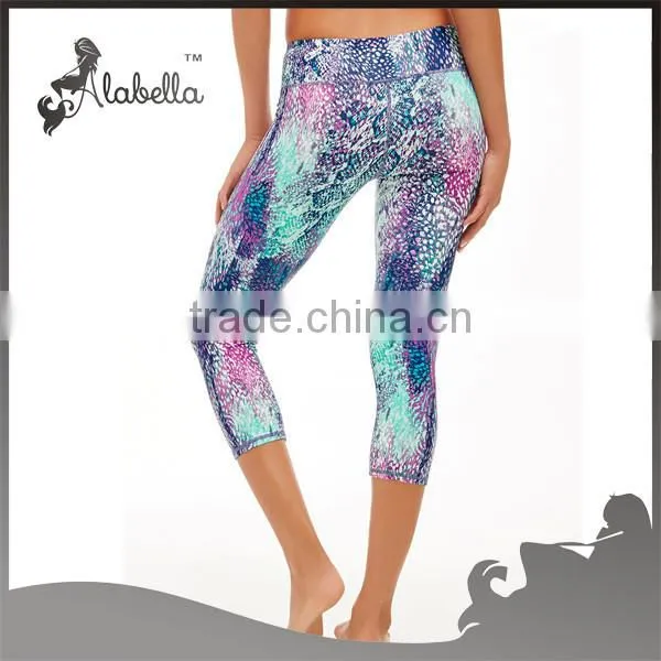 Fitness & Yoga Wear Hot Girls Tights Sex Capri Leggings photo-4