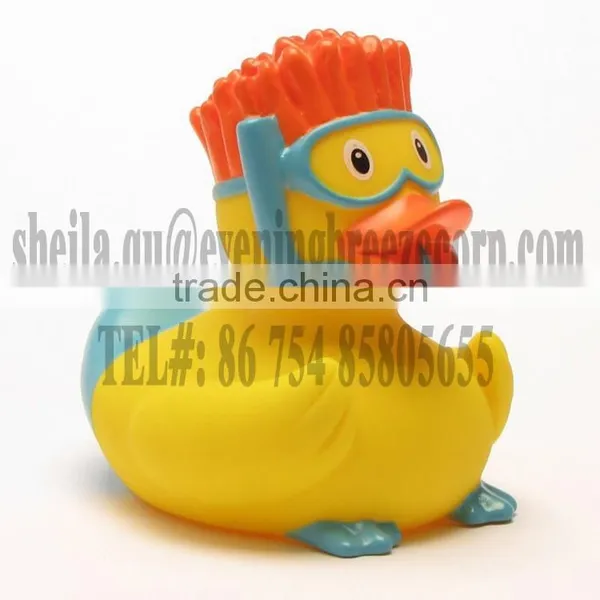 Swimming Bath Duck, Diving Rubber Duck Toy,snorkeler Rubber Duck