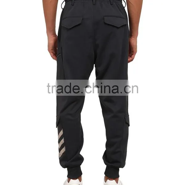 Mens Casual Mens Baggy Trousers Flight Pants photo-2