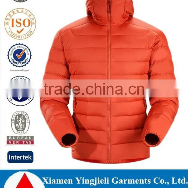 Xiamen Factory High Quality Custom Waterproof Duck Down Jacket For Winter 2016 photo-3