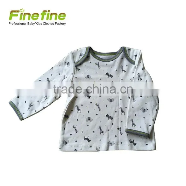 China Wholesale Latest Designs Europe Long Sleeve Baby Clothing Set photo-2