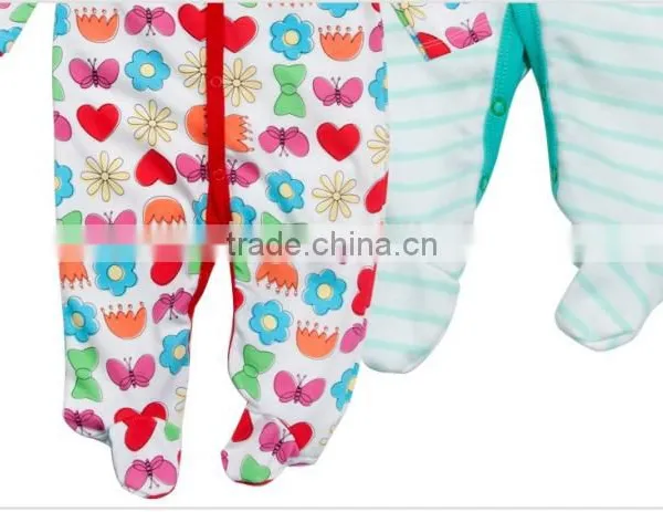 Wholesale Summer Cotton Boys Long Sleeve Baby Playsuit photo-6