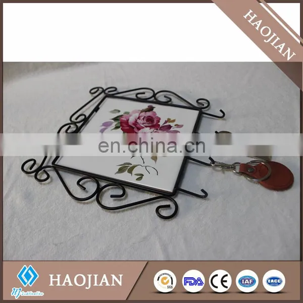 4 Hook Wrought Iron Racks for Keys photo-4